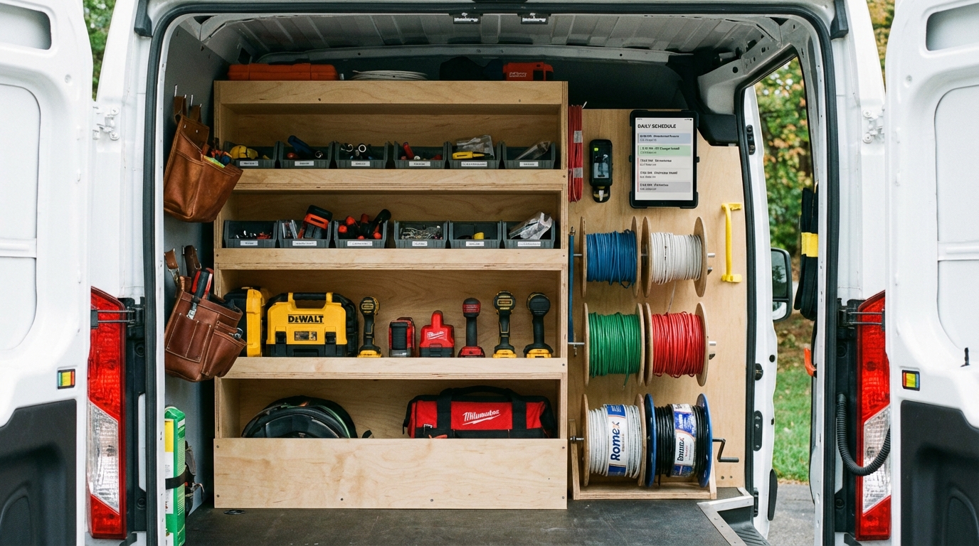 Elektriciensbedrijf automatiseren: focus op installatie, niet administratie