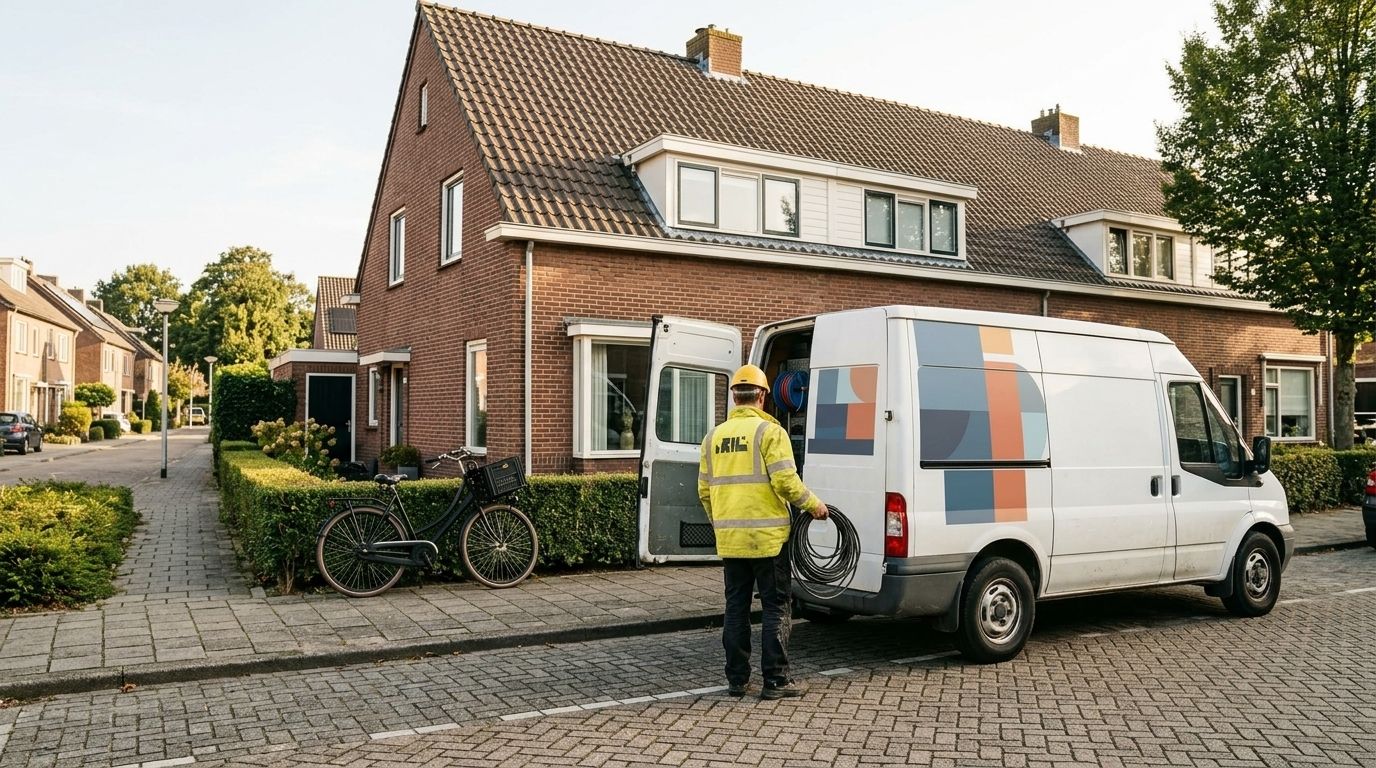 Bus-opschrift elektricien: van anonieme bestelbus naar marketing-machine