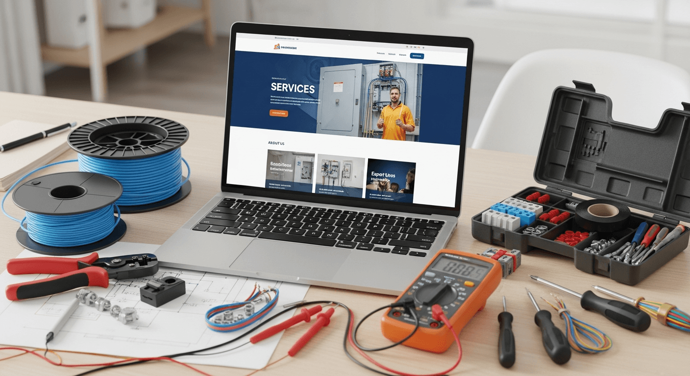 Je elektricien-website als leadmachine: meer aanvragen zonder advertenties