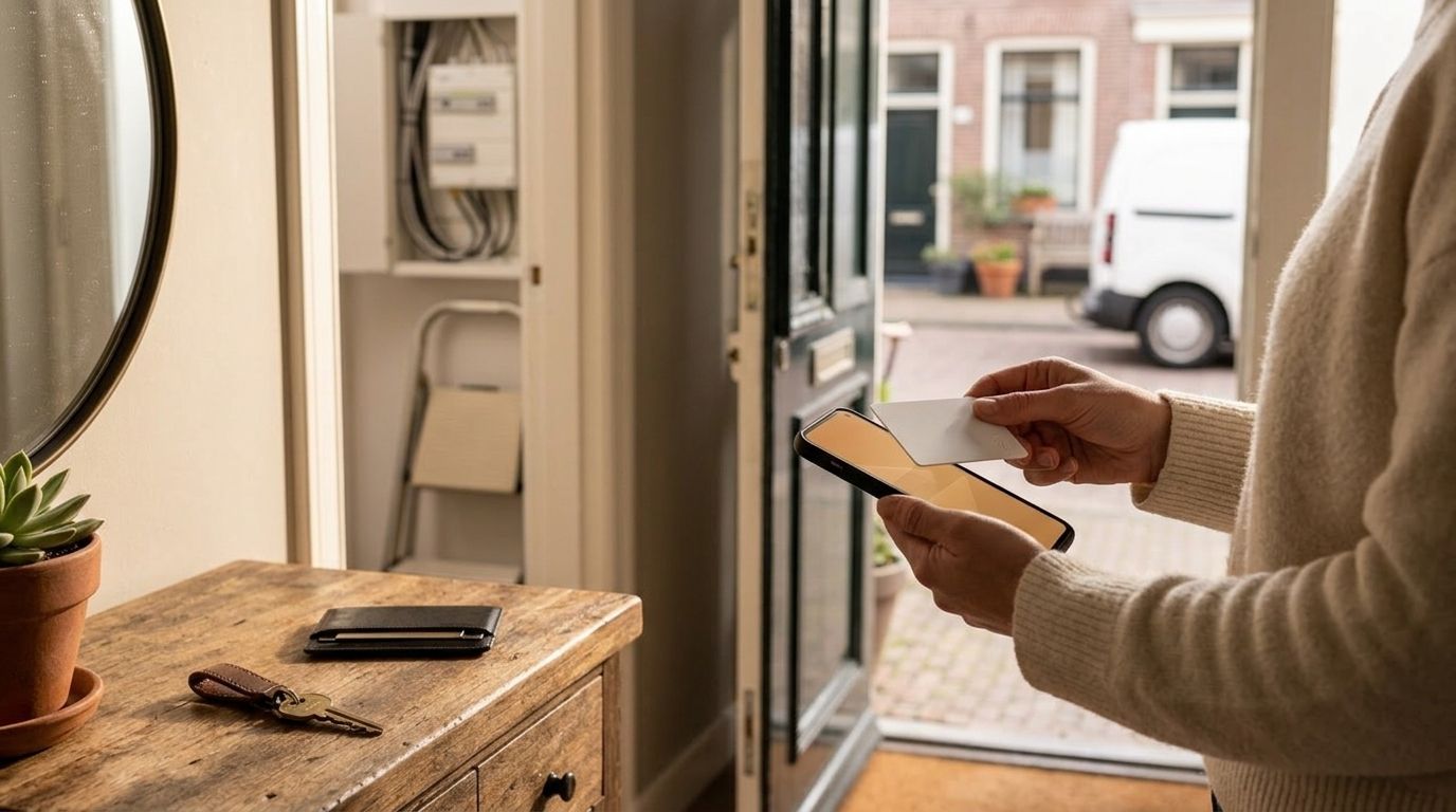 Review-hardware voor elektriciens: NFC, QR of sticker?