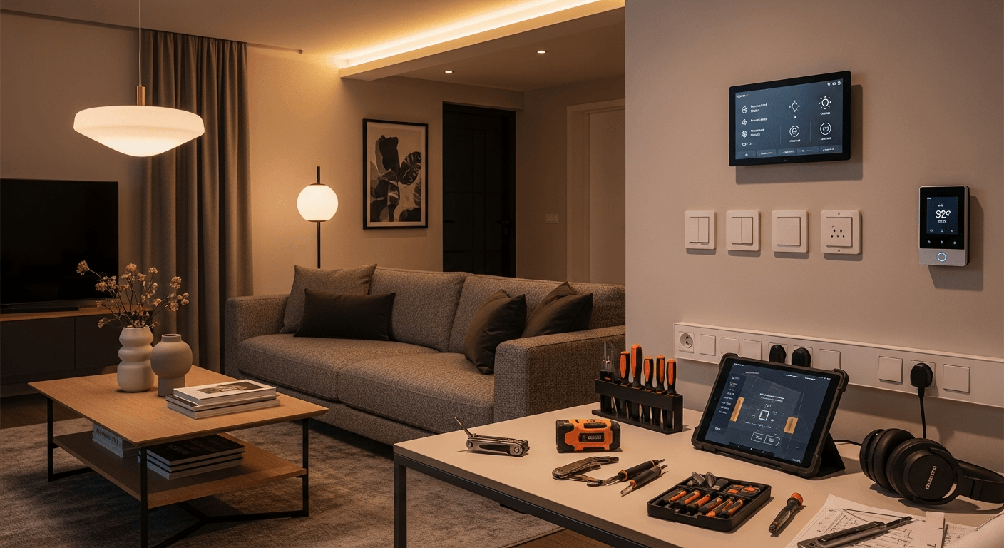 Slimme installaties als elektricien: domotica als groeimarkt