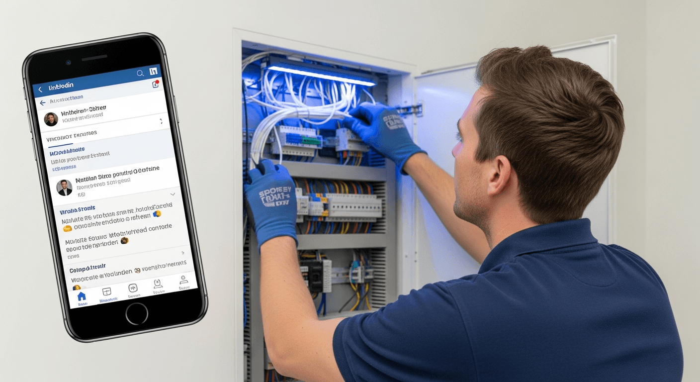 Social media voor elektriciens: online zichtbaar worden in jouw regio