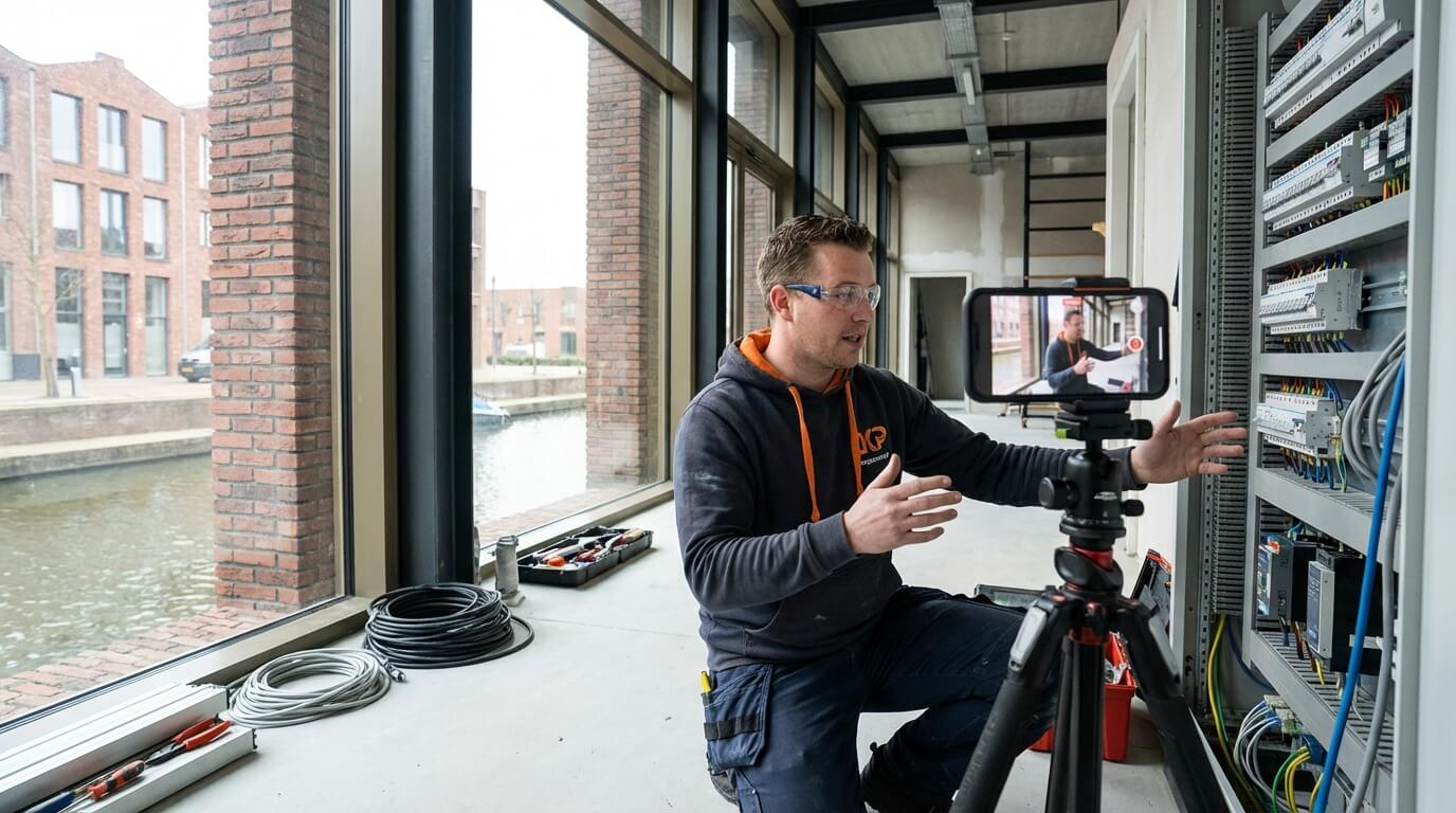 Social Media voor Elektriciens die een Hekel hebben aan Social Media (De "Luie Methode")