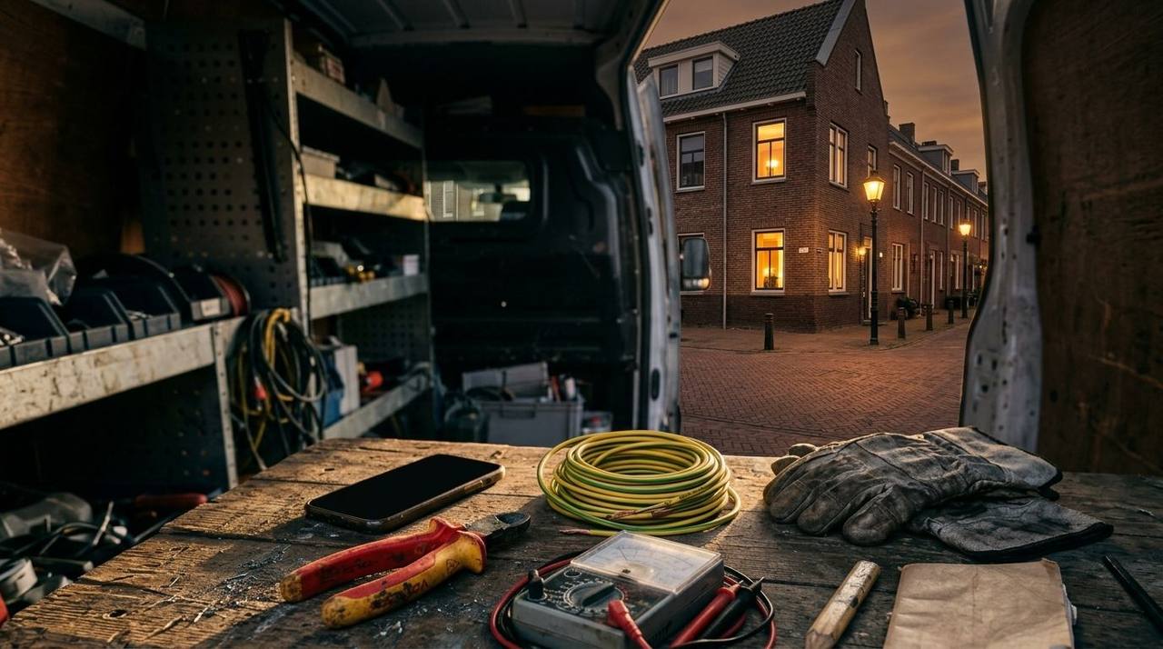 Telefoon-piek bij elektriciens: 30 oproepen op één avond verwerken