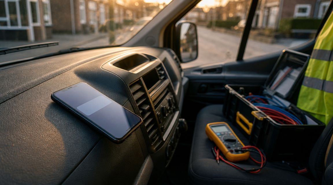 Voice AI vs voicemail vergelijking bij solo elektricien