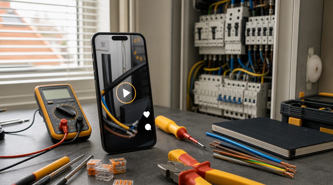 Instagram Reel voor elektricien